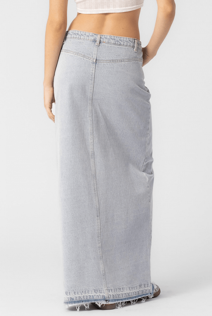 Denim Maxi Skirt