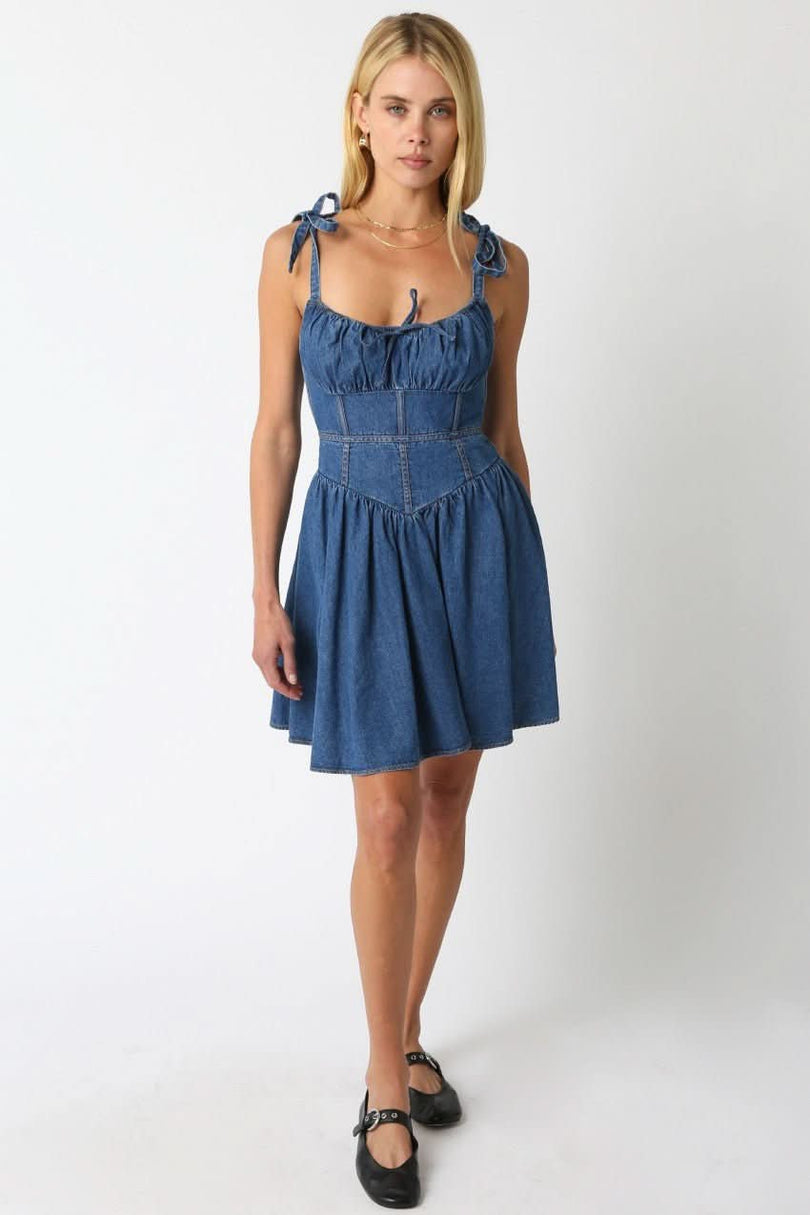 smocked mini dresses for women
