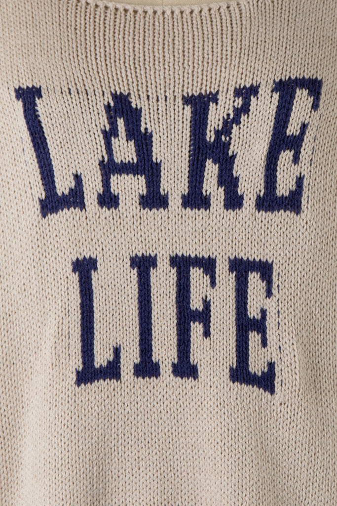 Lake Life Khaki Sweater