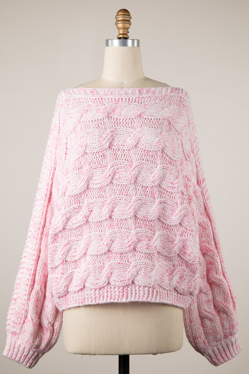 Light Pink Knit Sweater