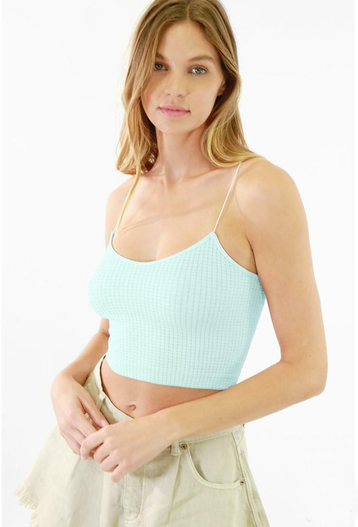 Oasis Waffle Knit Cami Top
