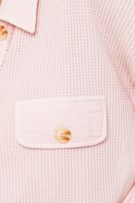 Pink Shacket