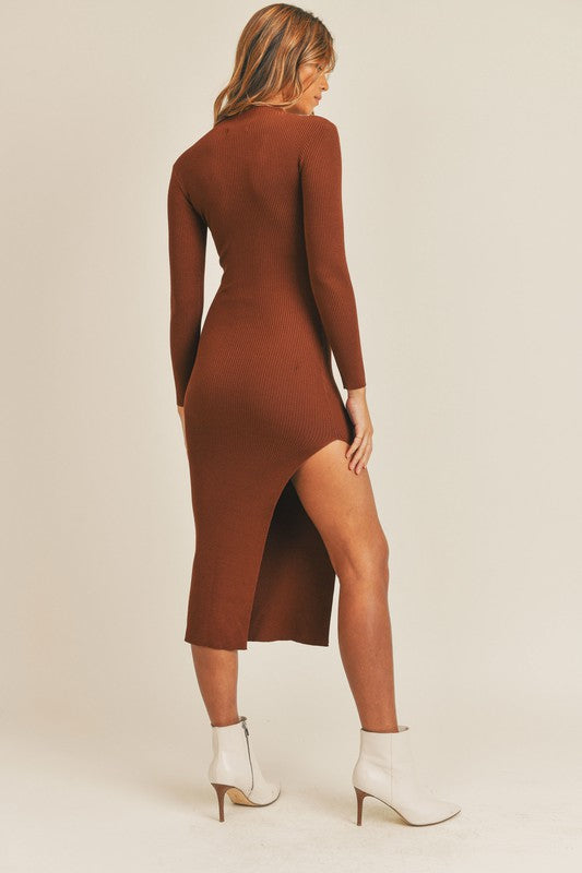Brown Sweater Dresses