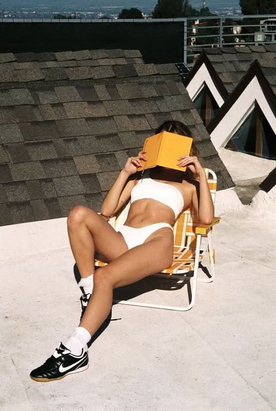 Cute White Bikini