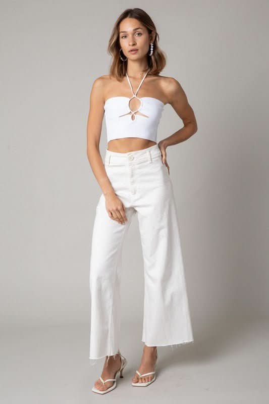 White Sweater Top
