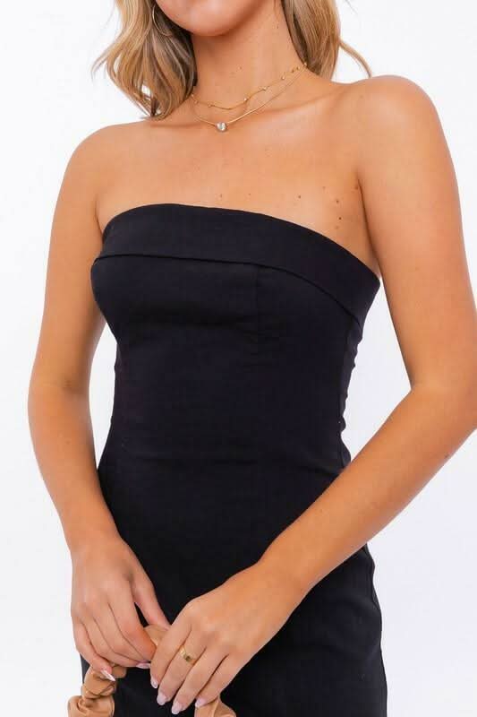 Strapless Mini Dress