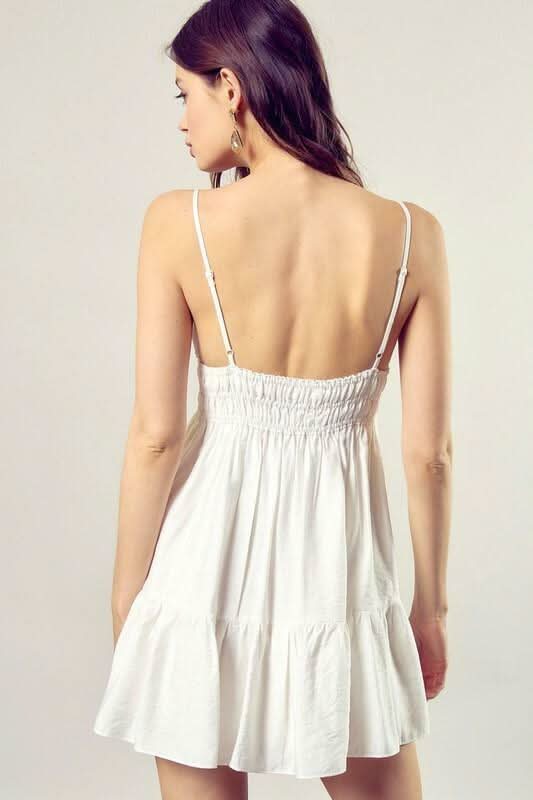 White Mini Dress
