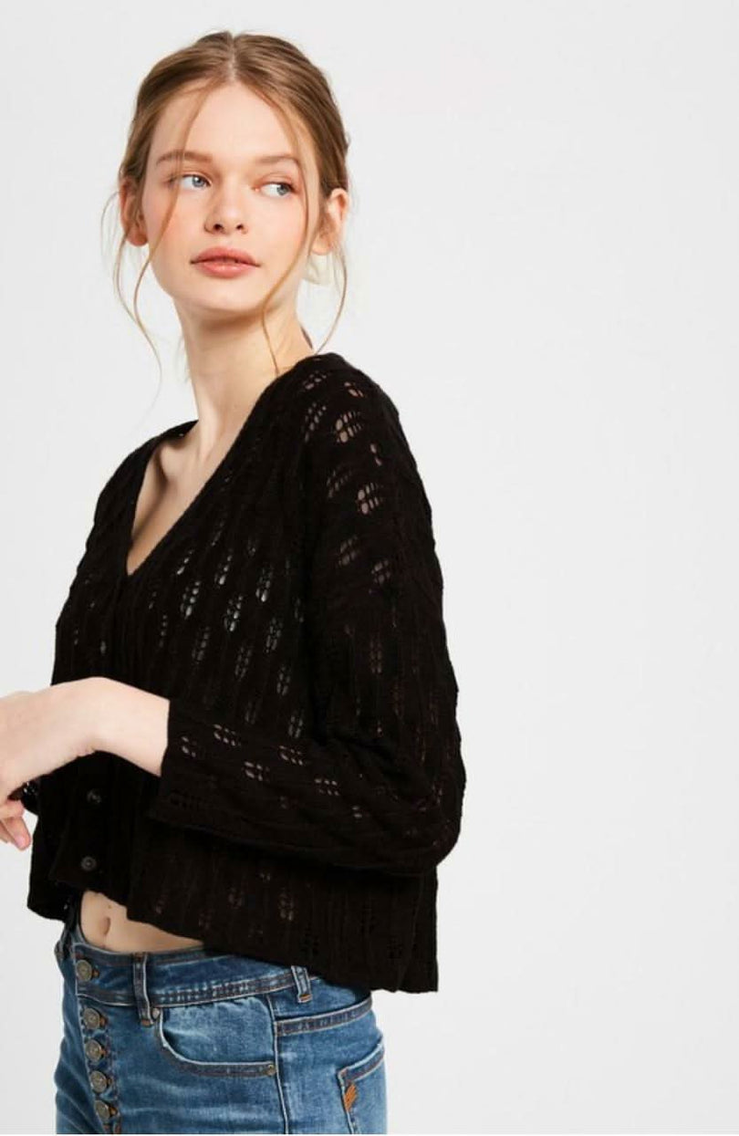 Short Boho Cardigan