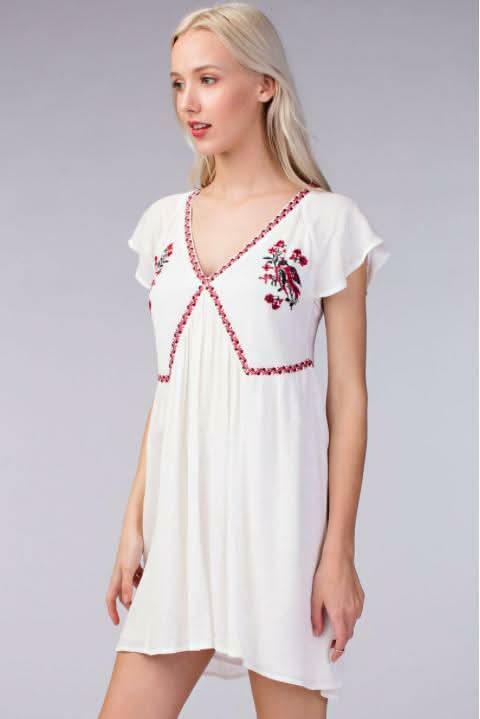 White Boho Dresses