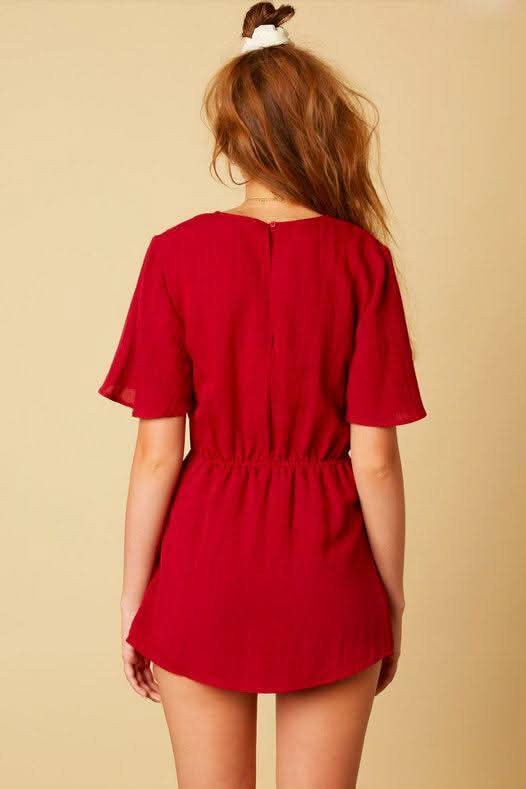 Short Sleeve Rompers