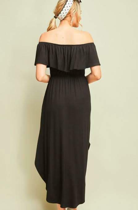 Black Overlay Dress