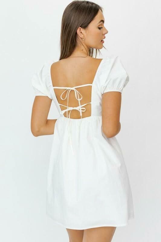 Square Neck Dress
