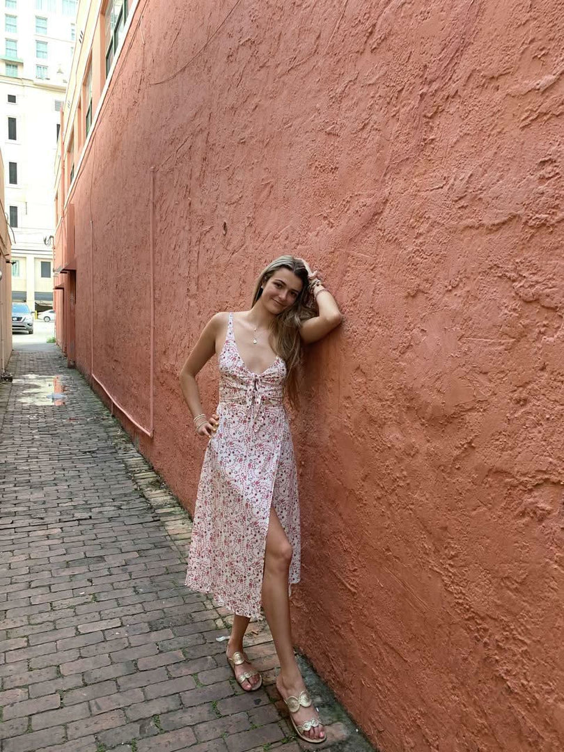 Floral Miidi Dresses