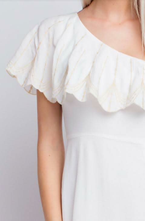 ruffle dress