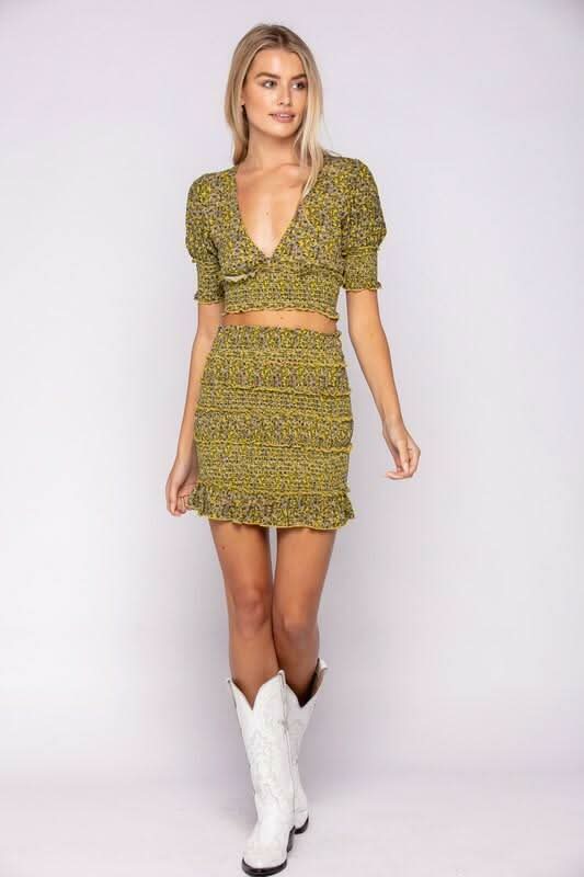 mini smock dress