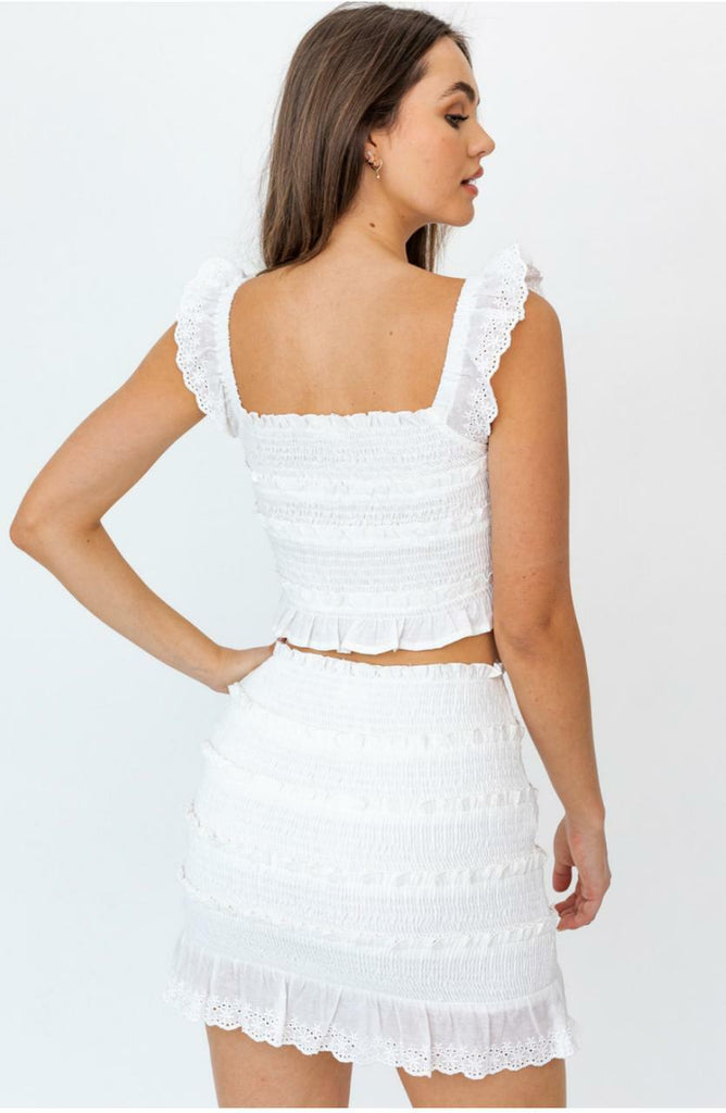 Cute White Dress Sets