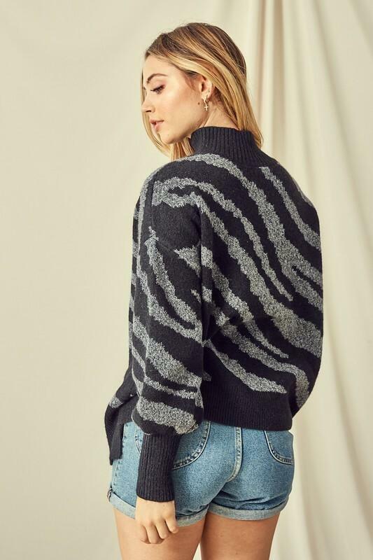 Animal Print Sweaters
