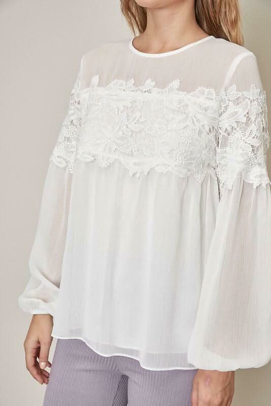 Cute White Blouse