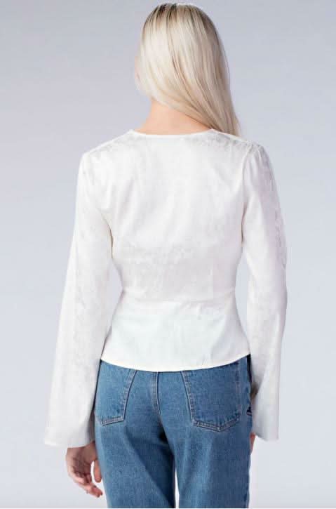 Cute Satin Top