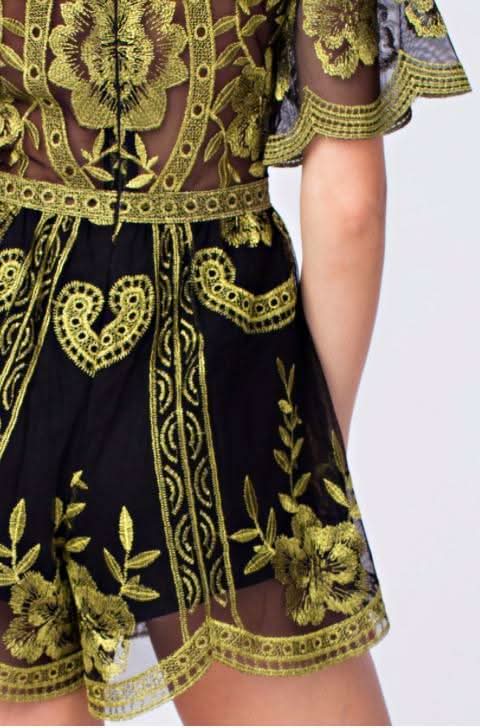Cute Lace Rompers