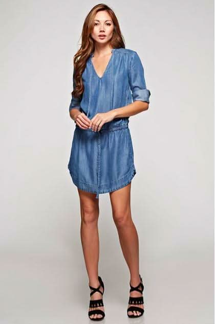Denim Tunic Dress