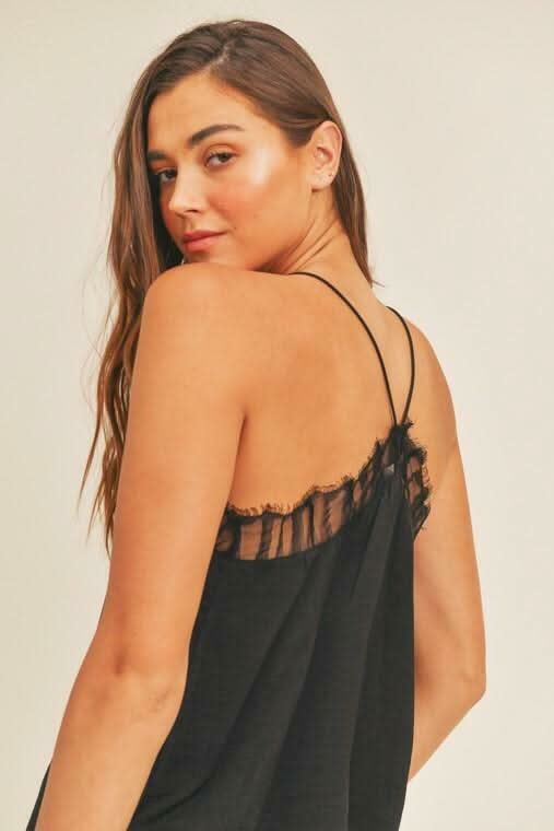 Black Cami Top