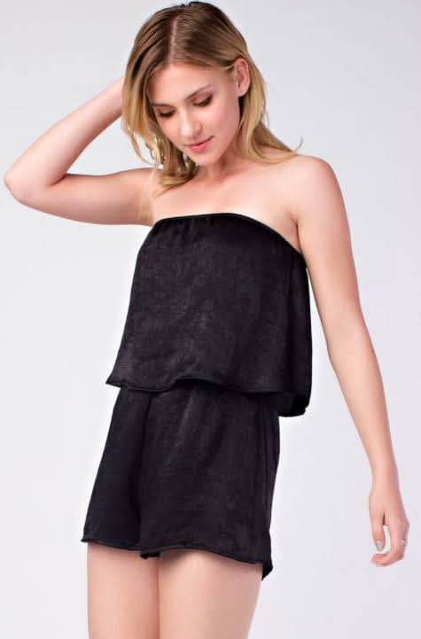Satin Romper