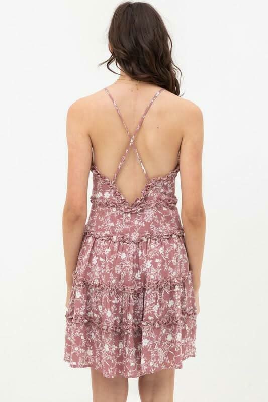 Cute Floral Mini Dresses