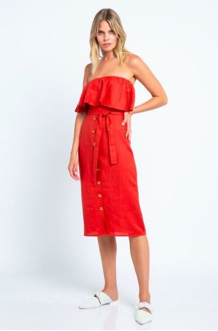 Red Boho Dresses