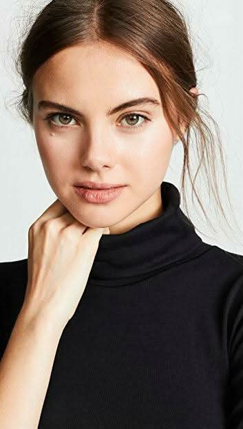 Free People Sunshine Black Turtleneck Tee -  BohoPink