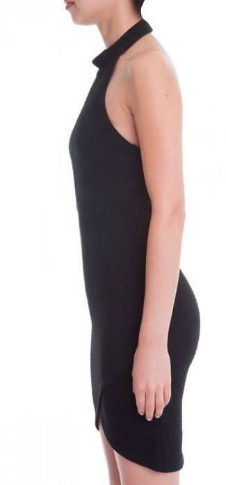 black dress