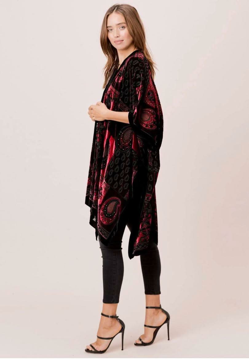 Velvet Kimono