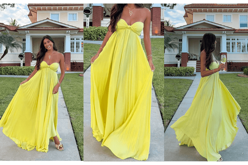 Strapless Boho Maxi Dresses: How to Keep Them Up and Look Effortless