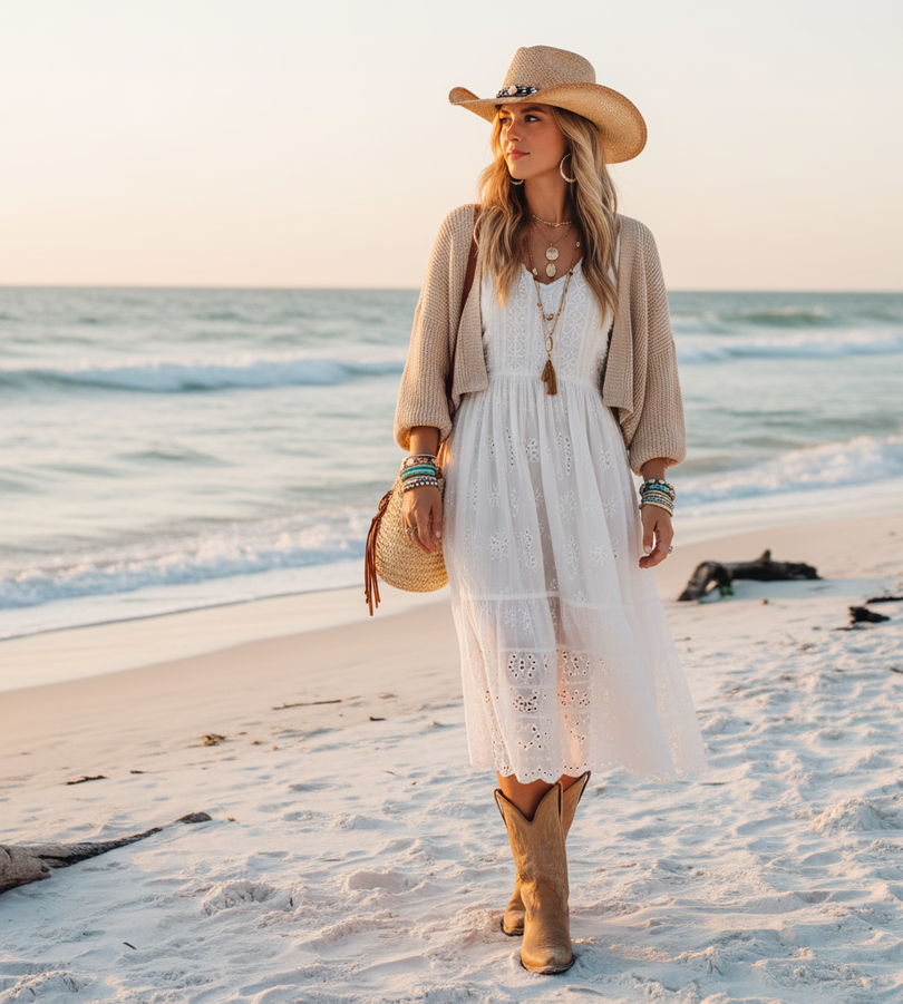 How to Mix and Match Cowgirl Outfits Without Looking Extra