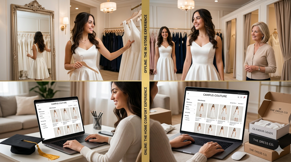Online vs Offline Graduation Dress Boutiques: Which is Better?