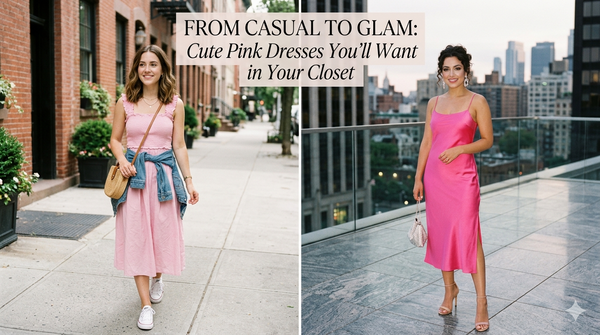 From Casual to Glam: Cute Pink Dresses You’ll Want in Your Closet