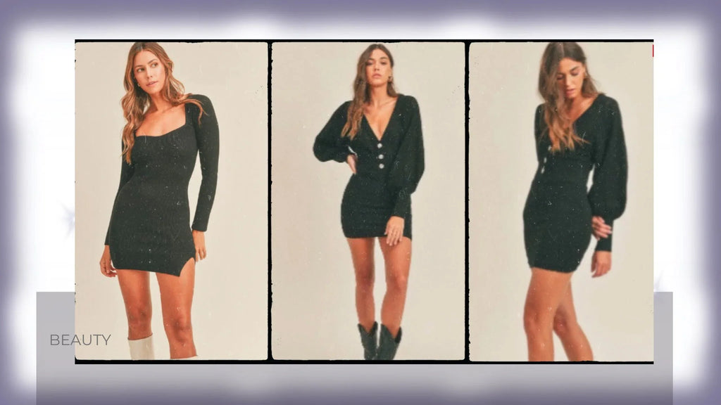 Style a Long-Sleeves Party Dress