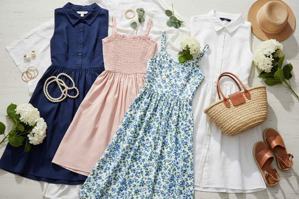 Affordable Preppy Summer Dresses That Look Luxury