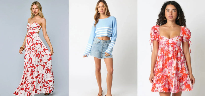 boho backyard party fashion