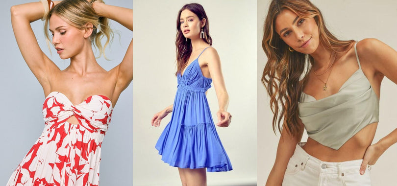 Flared Mini Dresses