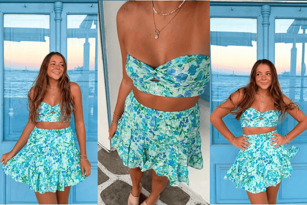 Flirty Two-Piece Dresses That Make Getting Ready Way Too Easy