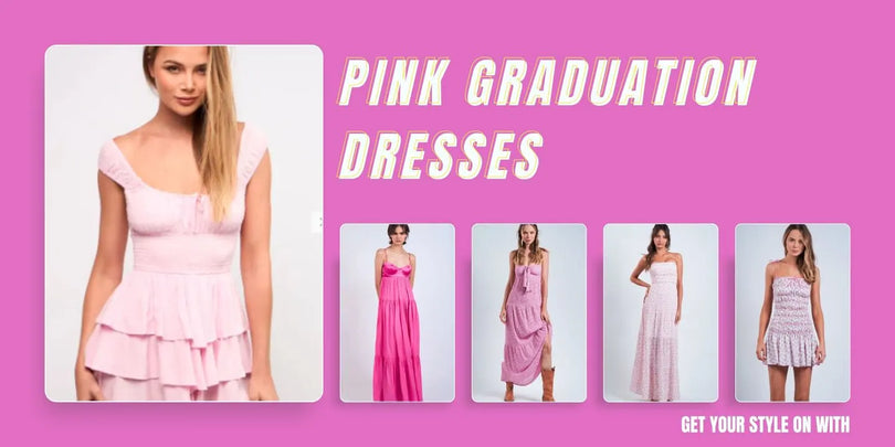Pink Graduation Dresses