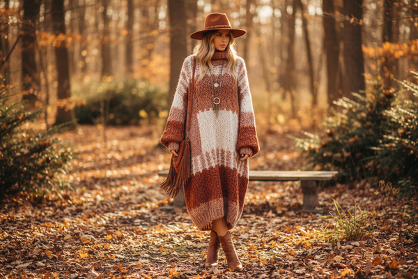 Stylish Ways to Rock Your Boho Sweater Dress This Fall & Winter