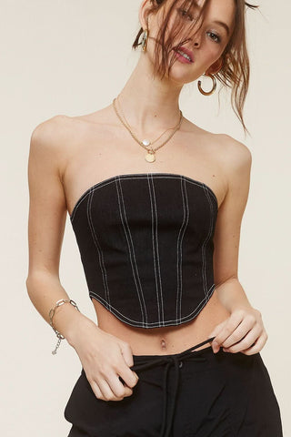 Black Corset Top