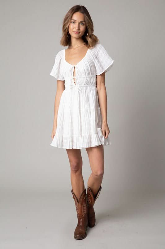 White Boho Dresses