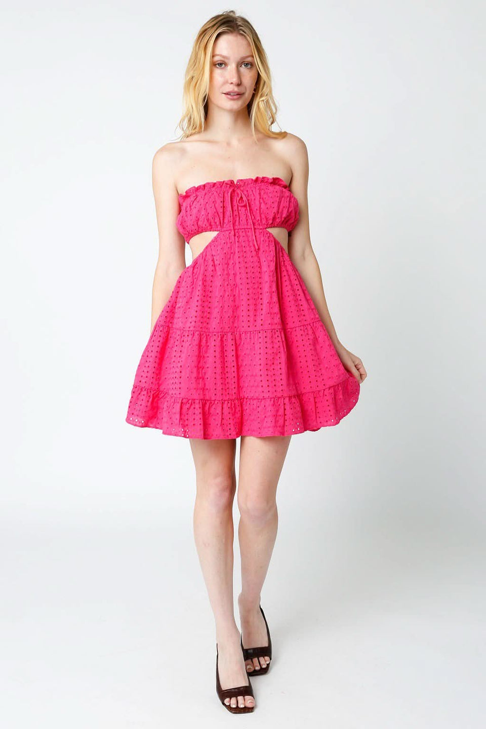 pink casual short dress Best Part Mini Dress - Pink, Large | Hazel and Olive