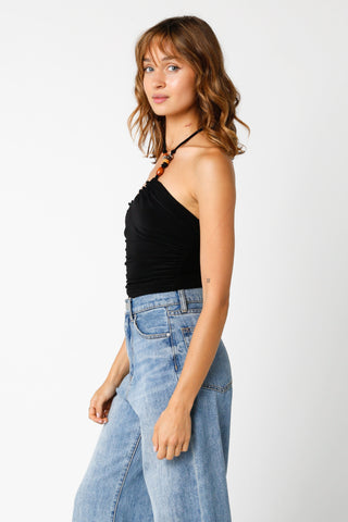 Black Halter Tops
