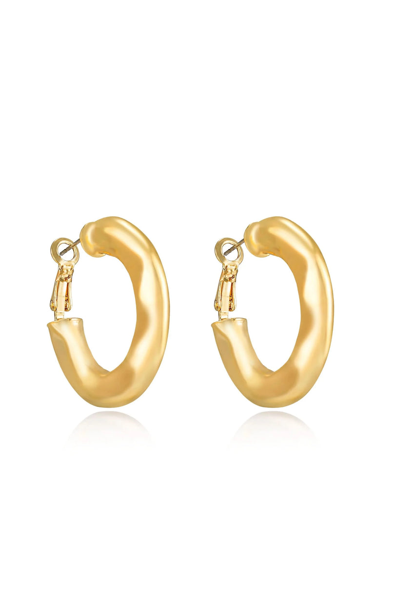 Gold Hoop Earrings