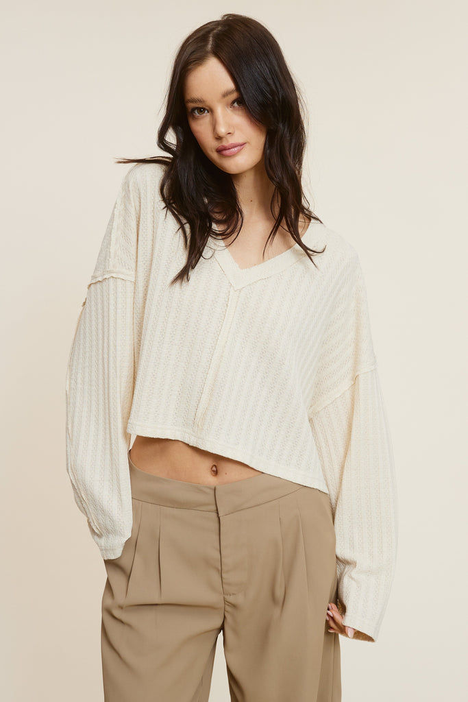 Relaxed Crop Tops