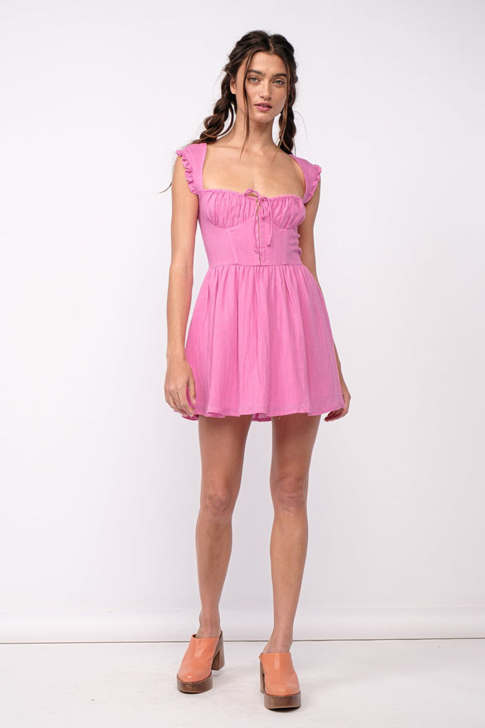 Pink Bustier Dress